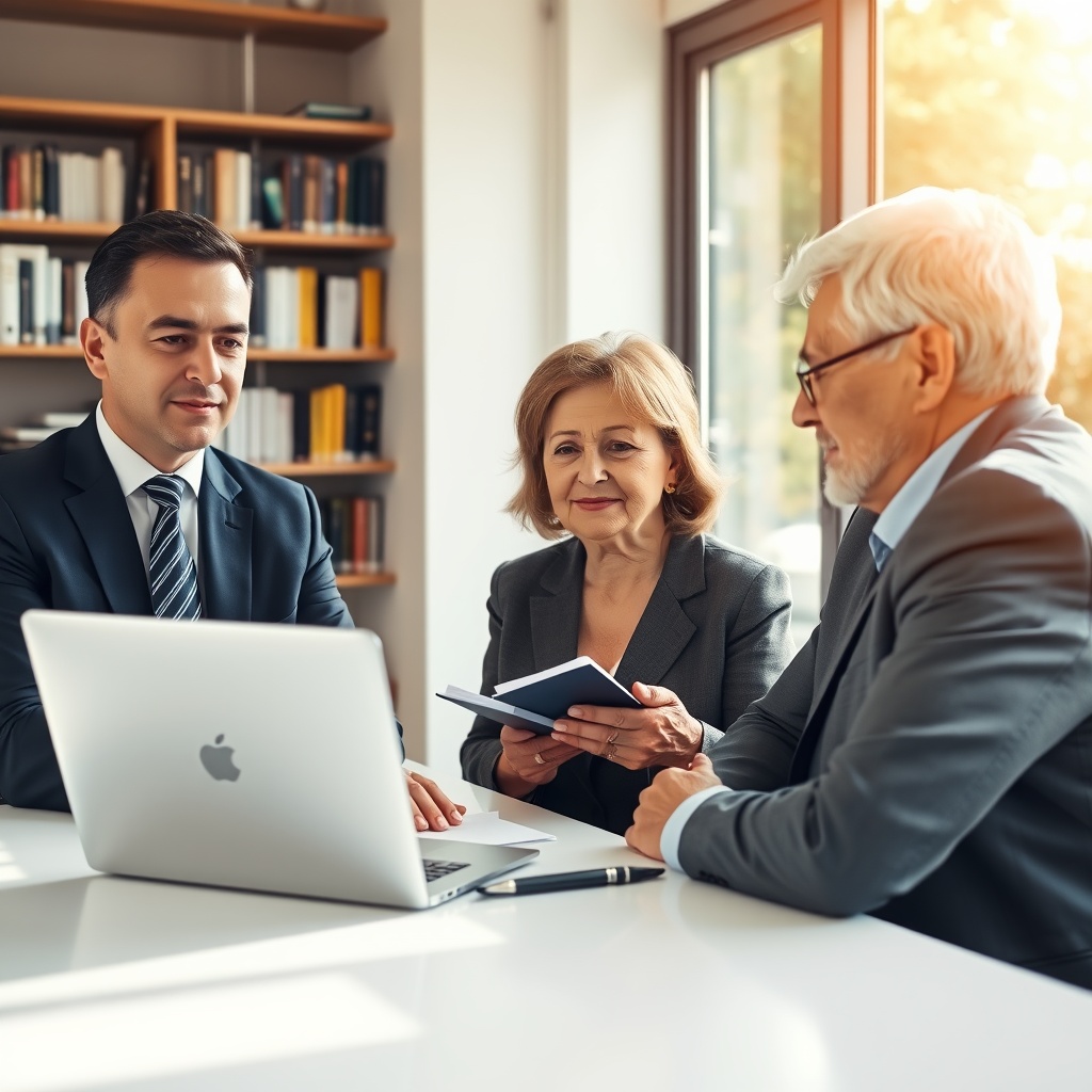 Pension planning concept